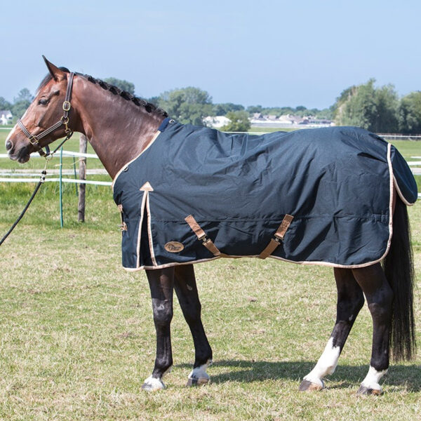 Harry's Horse Deken Thor 300 Grams Ebony/Beige