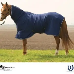 Imperial Riding Fleecedeken Hals Blauw
