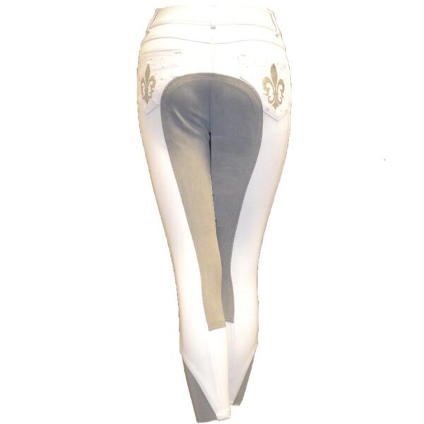 Imperial Riding Rijbroek Lilylove Fullseat Wit - Afbeelding 2