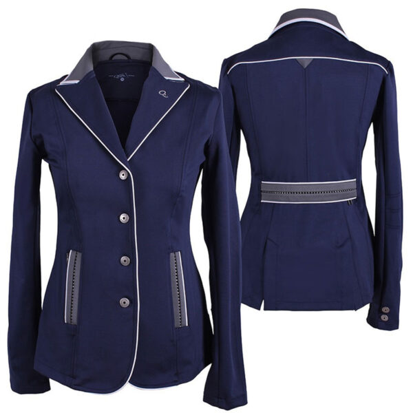 QHP Wedstrijdjas Olivia Navy - Afbeelding 2