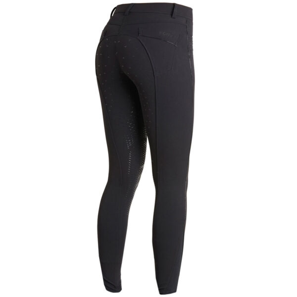 Montar Rijbroek Aria Full Grip Zwart - Afbeelding 2