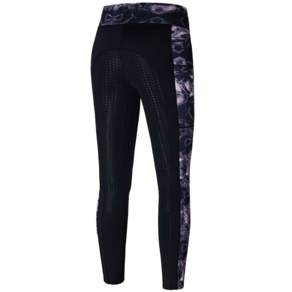 Kingsland Rijlegging Kattie Full Grip Dressage Zwart Print - Afbeelding 2
