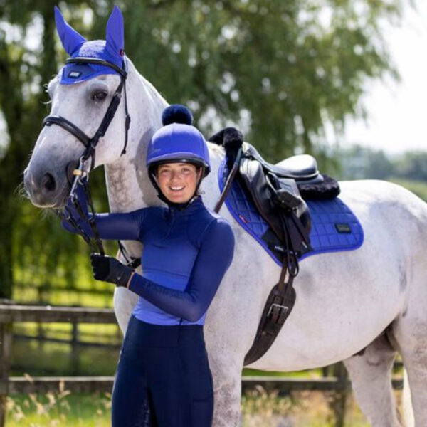 Paardrijsokken LeMieux Spectrum Navy/Bluebell - Afbeelding 2