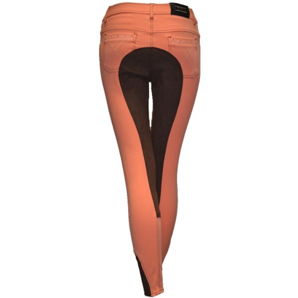 Easy Rider Rijbroek Zohra Diamond Full Kids Peach/Coffee - Afbeelding 2