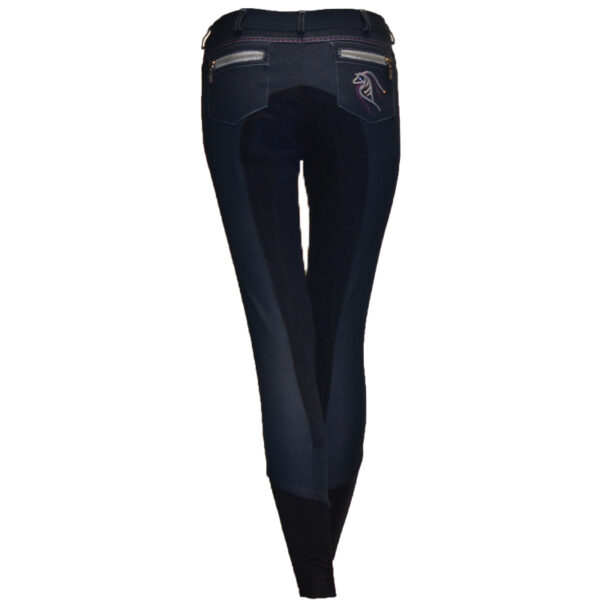 Premiere Rijbroek Azalea MF Kids Denim Denim - Afbeelding 2