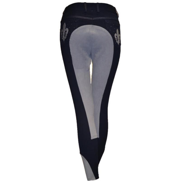 Imperial Riding Rijbroek Lilylove Fullseat Kids Navy - Afbeelding 2