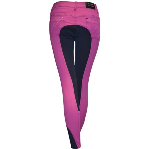 Easy Rider Rijbroek Zohra Diamond Knee SK Kids Mulberry - Afbeelding 2