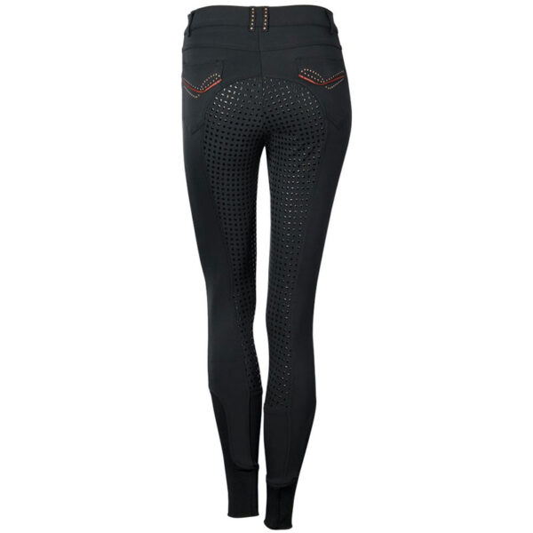 Harry's Horse Rijbroek Caledon Full Grip Kids Jet-Black - Afbeelding 2