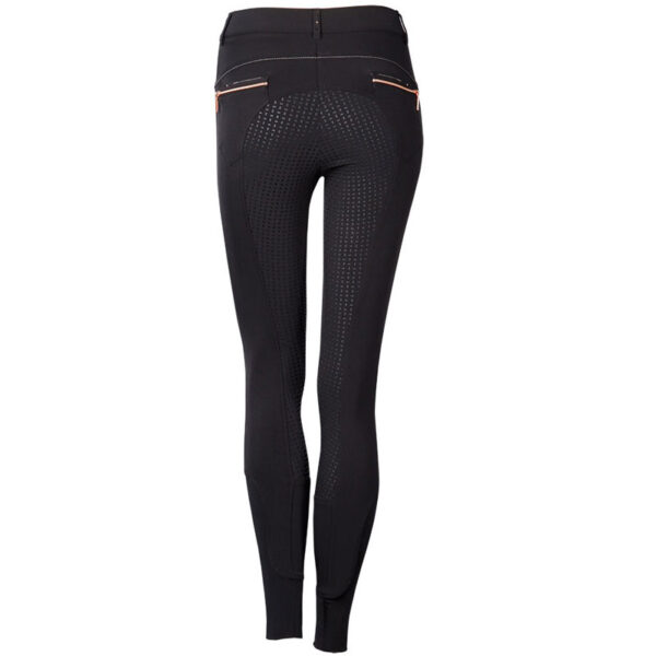 Harry's Horse Rijbroek Denici Cavalli Full Grip Kids Zwart/Rose Goud - Afbeelding 2
