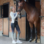 Photo de style de vie Legging d'équitation Kingsland KLNaomi bleu marine