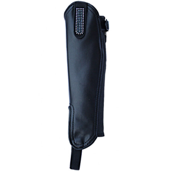 Rider Pro Mini-Chaps Rexion Rio Met Verwisselbare Strips Zwart - Afbeelding 3