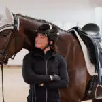 Sfeerfoto dekje Eskadron Metallic Faux Leather Tan Taupe