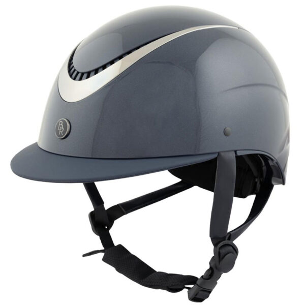 BR Rijhelm Theta Glossy Navy/Gunmetal