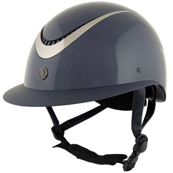 BR Rijhelm Theta Plus Glossy Navy/Gunmetal
