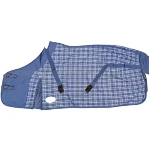 Harry's Horse zomerdeken TwoTone Ruit Purple/Navy