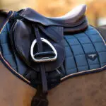 LeMieux dekje Loire Petrol close up