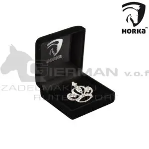 Horka Plastronspeld Jewel Zilver