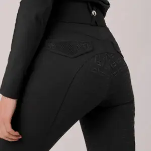Montar Rijbroek Brielle High Waist Zwart