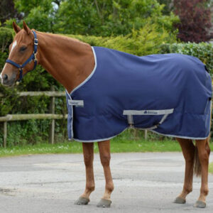 Summer blanket Bucas Freedom Twill Sheet navy lifestyle