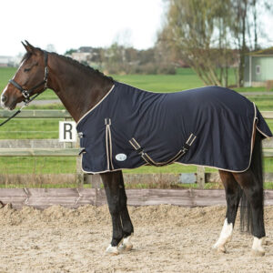 Harry's Horse Summer Blanket Honeycomb Navy