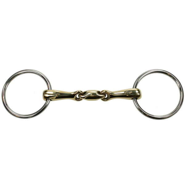 Sprenger Watertrens KK Dubbel Gebroken Aurigan 12 mm Goud/Zilver