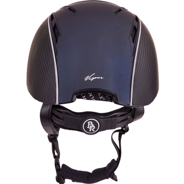 BR Rijhelm Viper Patron Carbon VG1 Metal Navy/Zwart - Afbeelding 2