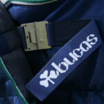 Bucas deken Smartex Rain blauw voorsluiting