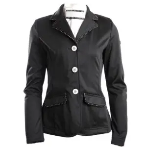 Wedstrijdjas BR New York kids zwart voorzijde