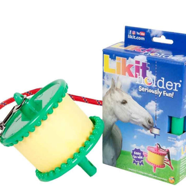 Groene Likit houder met touw