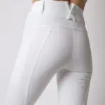 Achterzijde Montar rijlegging Michelle kids wit/rosegoud