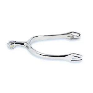 Stubben Sporen Dynamic Dressuur Met Grof Wiel Zilver