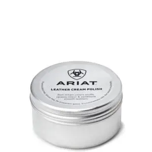 Ariat Leather Polish Cream zwart vooraanzicht