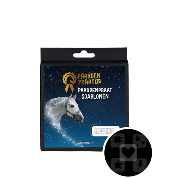 Paardenpraat Sjablonen 5 stuks