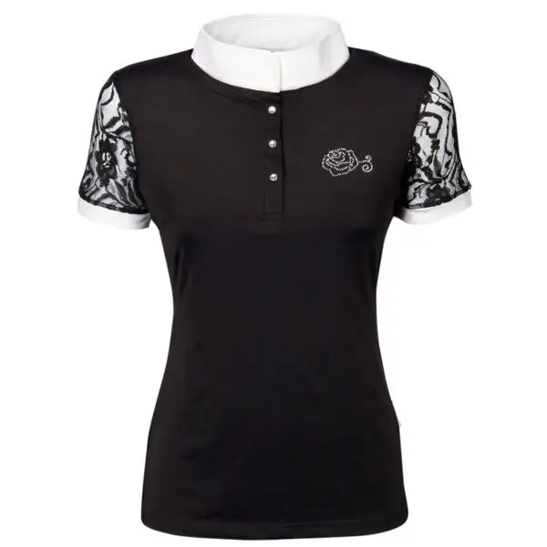Show Shirt Harry's Horse Lace zwart vooraanzicht
