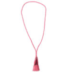 Neck rope QHP Liberty flamingo pink