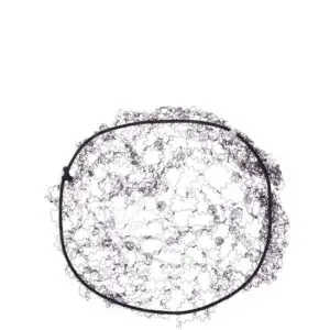 QHP Haarnetje Invisible Pearl Zwart