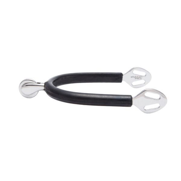 Stubben SEQ Sporen Soft Touch Disc Verticaal Zilver/Zwart
