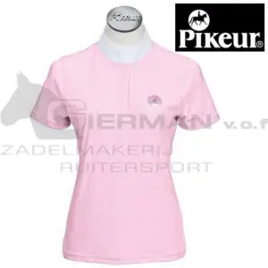 Pikeur Wedstrijdshirt Korte Mouw Rose