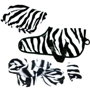 Crafty Ponies Dekenset Met Hals Zebra compleet