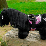 Crafty Ponies lifesryle foto dekje met singelshoes Roze Ster