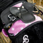 Bovenaanzicht Crafty Ponies dekje met singelhoes Roze Ster