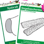 Instructiesboekjes Crafty Ponies zadeldek met singelhoes Roze Ster