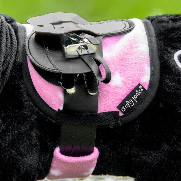 Crafty Ponies Dekje & Singelhoes Roze Ster