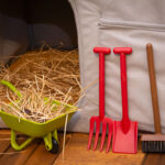 Sfeerfoto Crafty Ponies Onderhoudsset Stal & Erf
