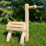 Zadelbok Crafty Ponies hout