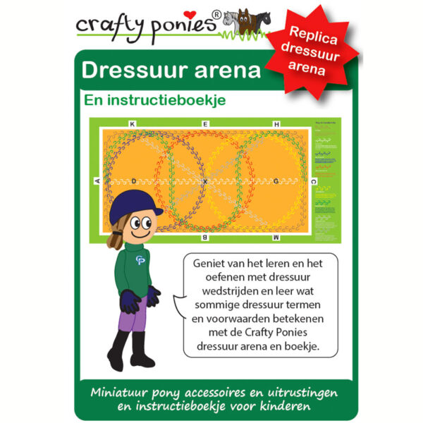 Instructieboekje Dressuur Arena Crafty Ponies