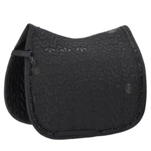 Eskadron Zadeldek Sparkle Jewel Platinum Zwart