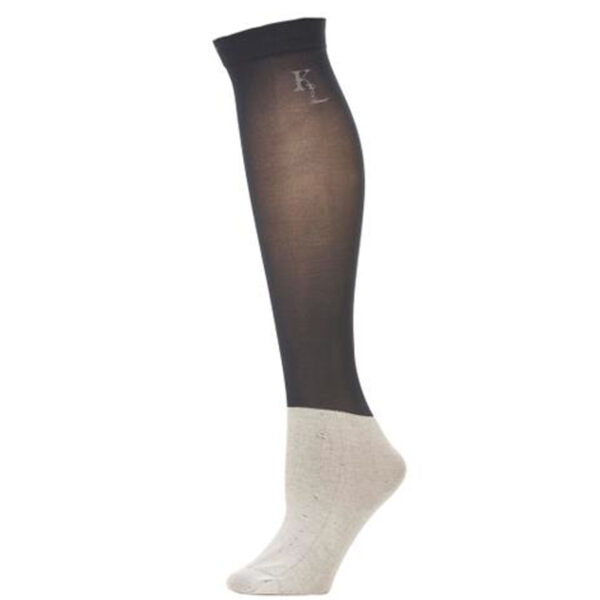 Paardrijsokken Kingsland Classic Navy/Grijs