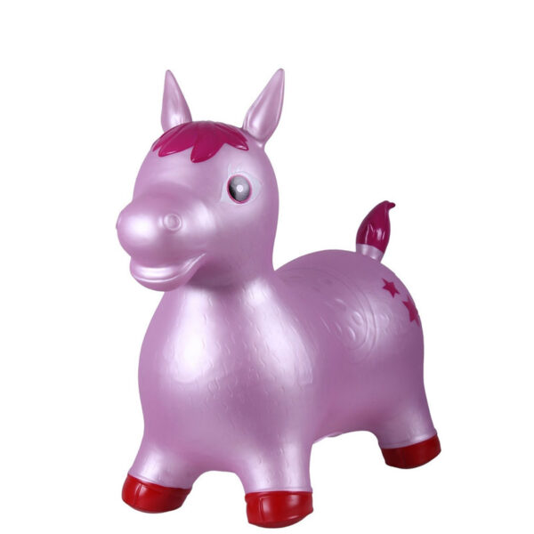 QHP Jumpy Horse roze linkerzijde