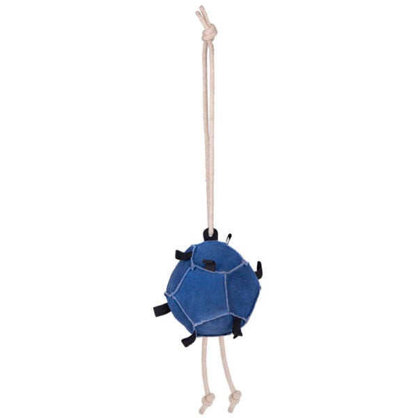 Paardenspeelgoed bal QHP blauw volledig